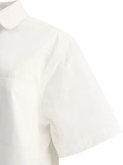 Thom Browne Mini Chemiser Dress In White