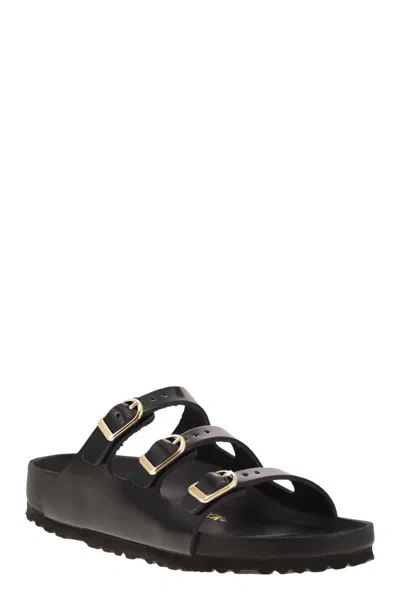 Birkenstock Florida Dbuckle Exquisite Shine Fit S Shoes