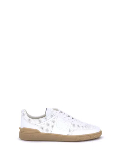 Valentino Garavani White Nappa Leather Upvillage Sneakers