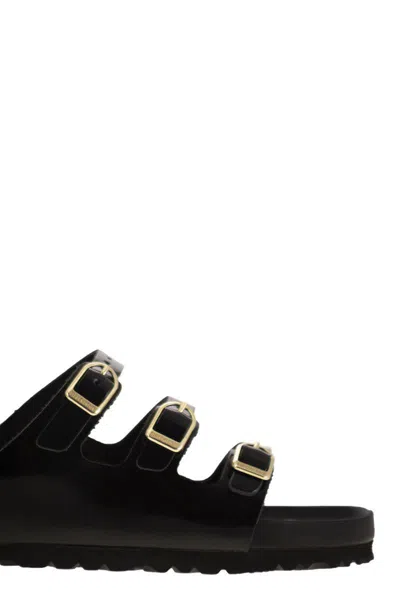 Birkenstock Florida Dbuckle Exquisite Shine Fit S Shoes