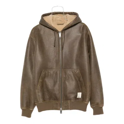 Emporio Armani Lamb Shearling Oversized-fit Blouson