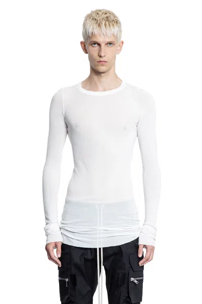 Rick Owens Off-white Porterville Rib Long Sleeve T-shirt