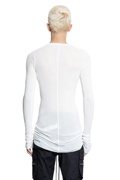 Rick Owens Off-white Porterville Rib Long Sleeve T-shirt