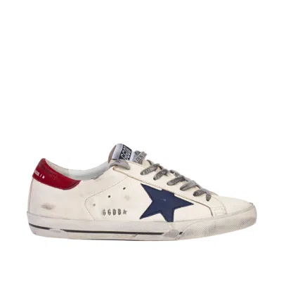Golden Goose Superstar Multicolor Low Top Sneakers With Logo Patch On The Tongue And Contrasting Heel With Logo L In Neutral