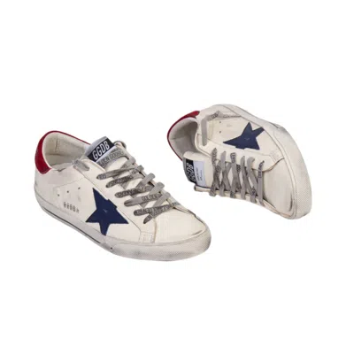 Golden Goose Superstar Multicolor Low Top Sneakers With Logo Patch On The Tongue And Contrasting Heel With Logo L In Neutral