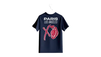 Pre-owned The Weeknd Psg X Xo Stadium Jersey In Navy Blue