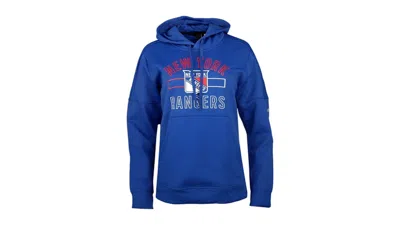 Pre-owned Adidas Originals Women's Montreal Logo Hoodie In Blue