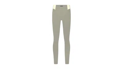 Pre-owned Adidas Originals X Fear Of God Athletics Women's Running Leggings In Clay