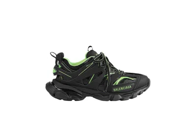 Pre-owned Balenciaga Track (women's) Sneakers In Dark Grey/green In Multi