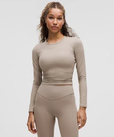 Lululemon All It Takes Back-twist Ribbed Long-sleeve Shirt