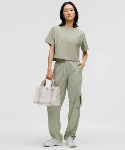 Lululemon All Yours Organic Cotton Cropped T-shirt