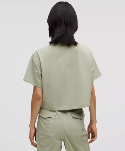 Lululemon All Yours Organic Cotton Cropped T-shirt