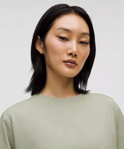 Lululemon All Yours Organic Cotton Cropped T-shirt