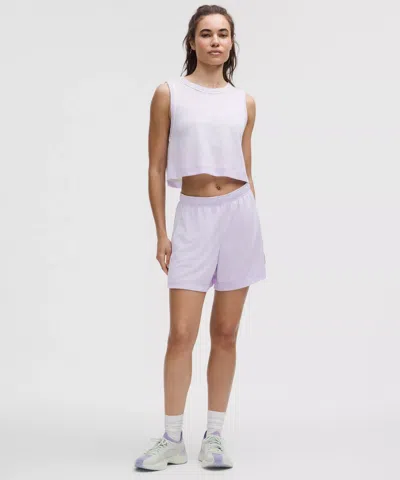 Lululemon Double-layered Mesh Mid-rise Short 5"