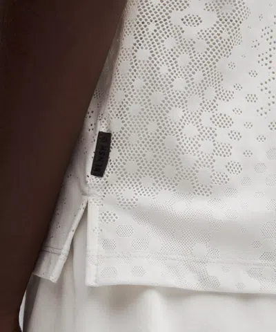 Lululemon Women's Jacquard-mesh Short-sleeve Shirt