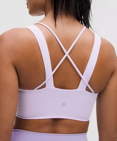 Lululemon Like A Cloud Ribbed Longline Bra