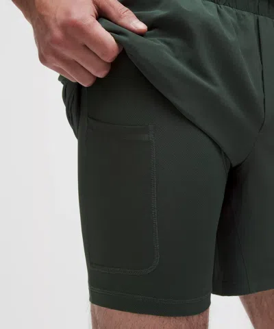 Lululemon Mile Maker Run Crew Ripstop Lined Short 6"