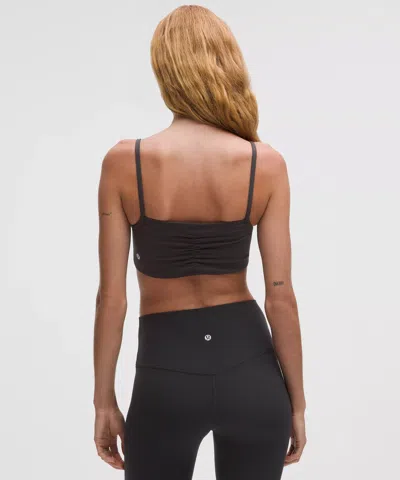 Lululemon Nulu Ruched Spaghetti-strap Bra