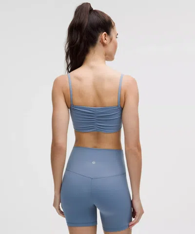 Lululemon Nulu Ruched Spaghetti-strap Bra