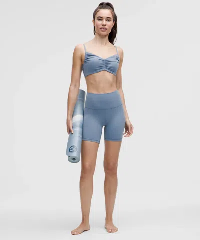 Lululemon Nulu Ruched Spaghetti-strap Bra
