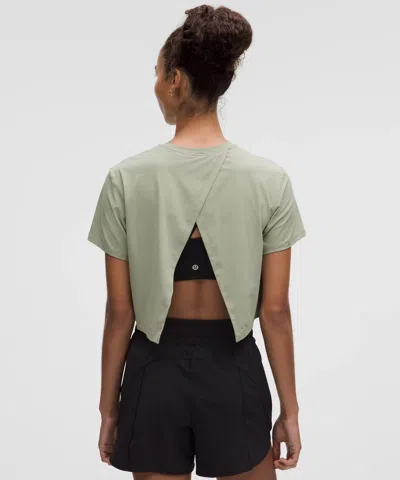 Lululemon Pace Crush Cross-back Graphic T-shirt
