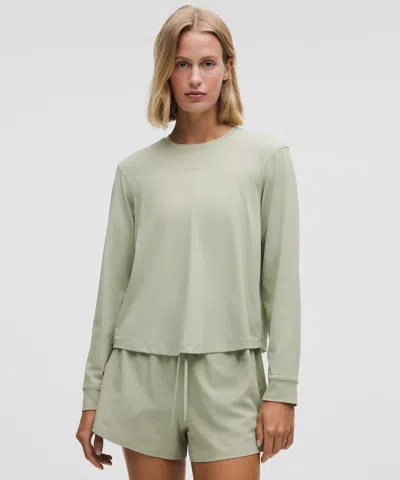 Lululemon Pace Crush Cross-back Uv-protective Graphic Long-sleeve Shirt