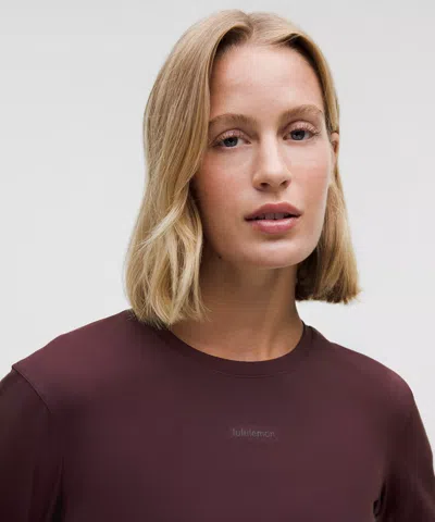 Lululemon Pace Crush Cross-back Uv-protective Graphic Long-sleeve Shirt