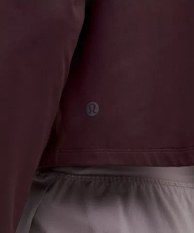 Lululemon Pace Crush Cross-back Uv-protective Graphic Long-sleeve Shirt