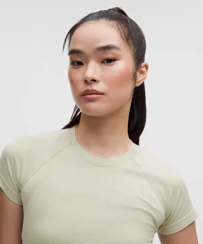 Lululemon Swiftly Tech Cropped Short-sleeve Shirt 2.0