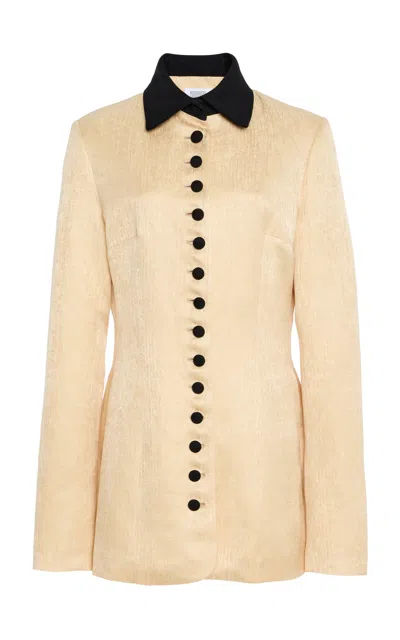 Rosie Assoulin Row; Row; Row Your Buttons Blazer