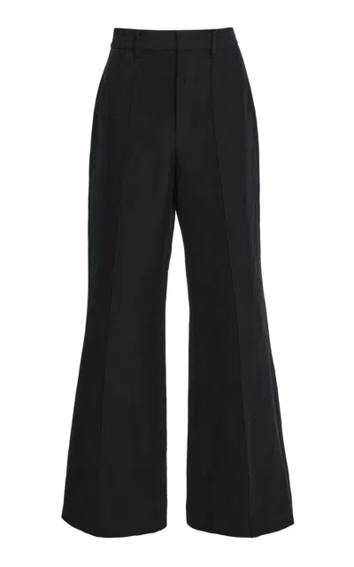 Rosie Assoulin Paneled & Piped Flare Pant