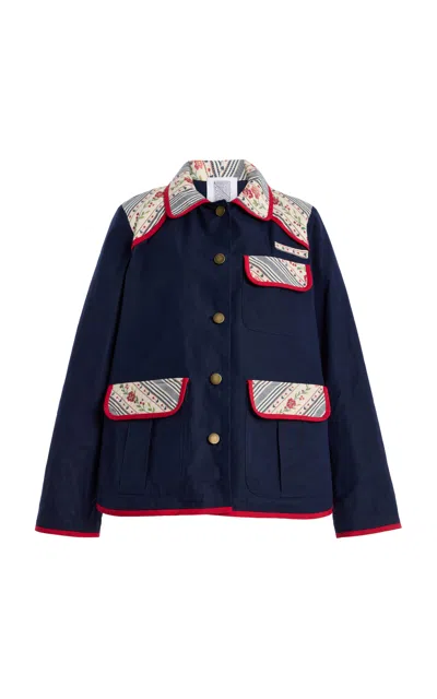 Rosie Assoulin Patchwork Safari Jacket