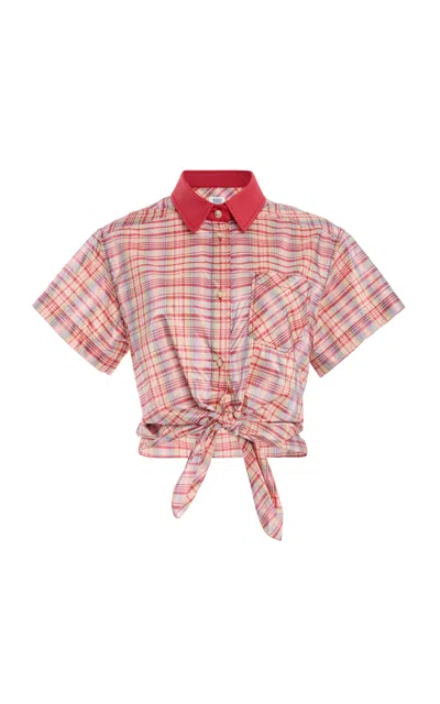 Rosie Assoulin Tailored Tie Me Up; Tie Me Button Down