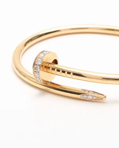 Cartier Juste Un Clou Bracelet, Classic Model With Diamonds