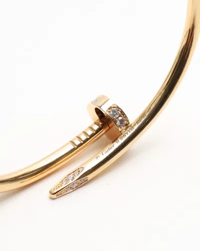 Cartier Juste Un Clou Bracelet, Classic Model With Diamonds