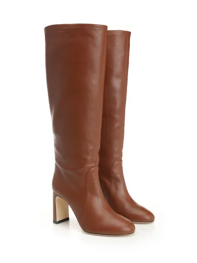 Stuart Weitzman Tubo Knee Length Boots In Brown