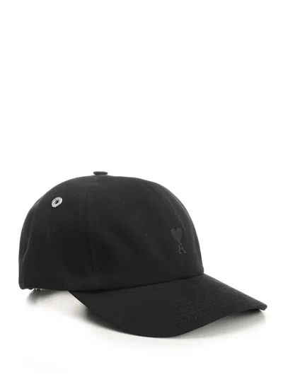Ami Alexandre Mattiussi Ami De Coeur Cotton Hat