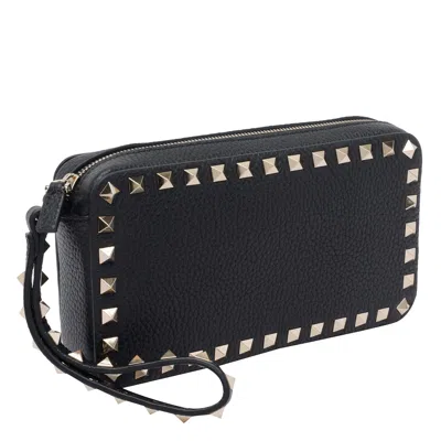 Valentino Pochette Rockstud Vitello Stampa Alc
