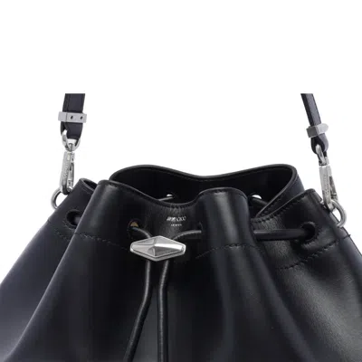Jimmy Choo Borsa A Tracolla Bon Bon In Pelle Nera Donna