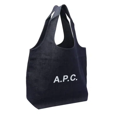 Apc Denim Ninon Shopping Bag
