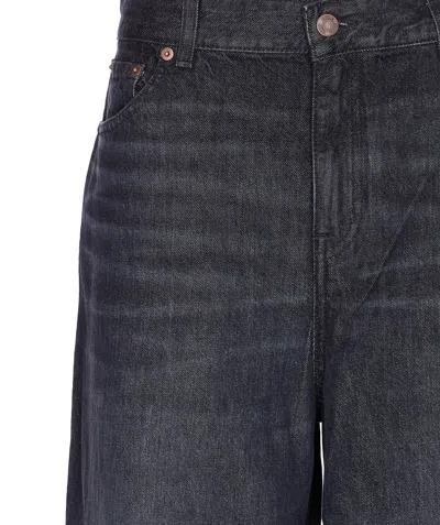 Chloé Straight Leg Trousers High Waist In Black
