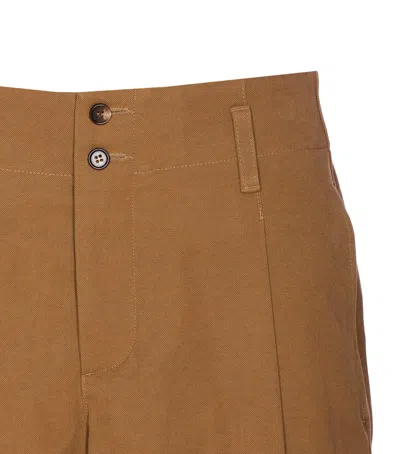 Chloé Shorts Bermuda Wide Leg And High Waist In Cotton