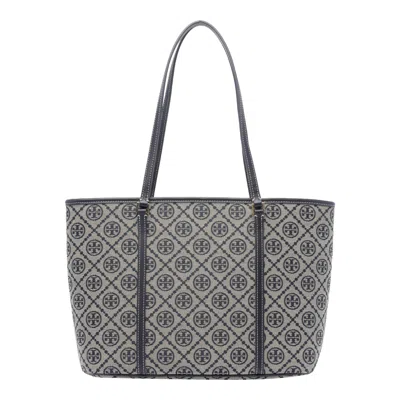 Tory Burch T Monogram Zipped Tote Bag