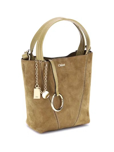 Chloé Suede Spin Handbag
