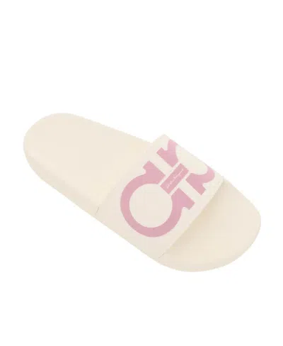 Ferragamo Logo Slippers