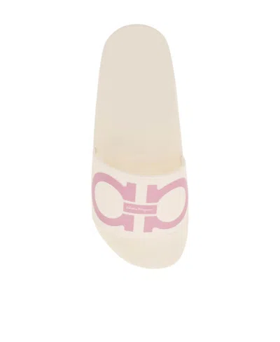 Ferragamo Logo Slippers