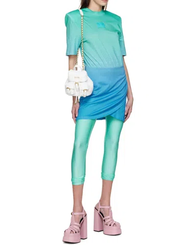 Versace Jeans Draped T-shirt Dress