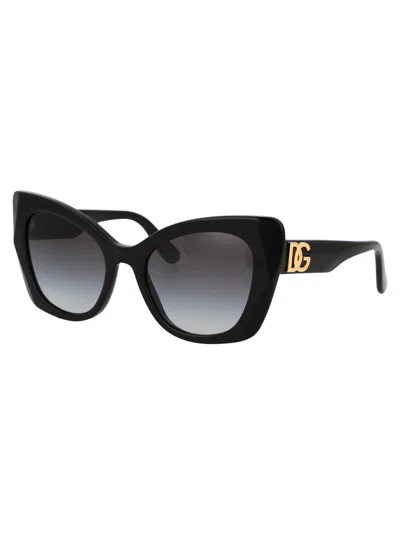 Dolce & Gabbana Dolce  Gabbana Eyewear Cat-eye Frame Sunglasses