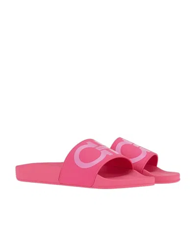 Ferragamo Gancini Pool Slides