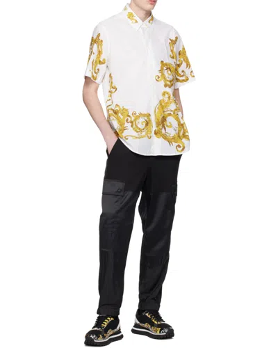 Versace Jeans Couture Couture Print Short-sleeved Shirt In Multi